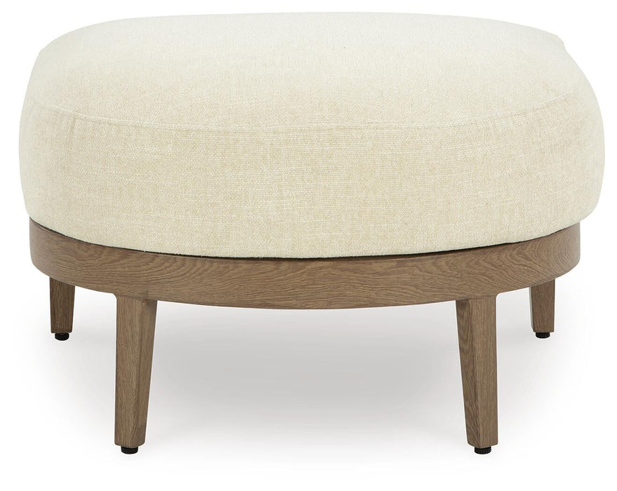 Serene Bay Ottoman with Cushion - alternate view 3