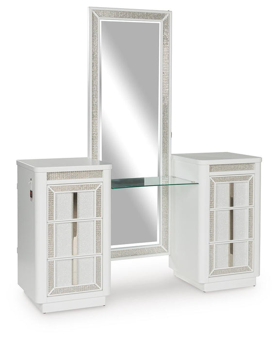 Chalanna Vanity with Mirror - alternate view 2