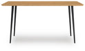 Gretlynn Rectangular Dining Room Table - alternate view 5