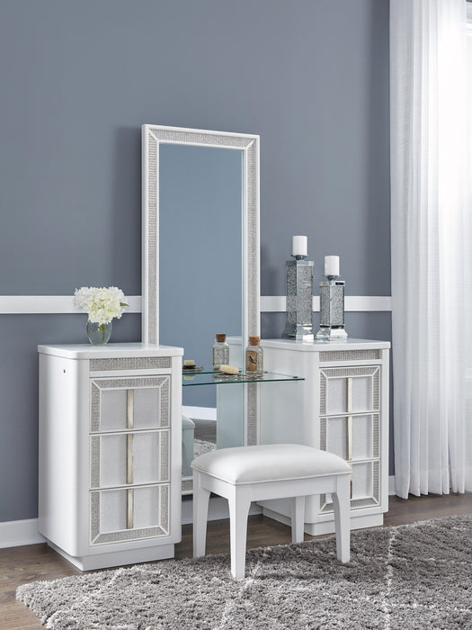 Chalanna Vanity with Mirror - alternate view 4