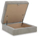 Aslan Court Ottoman With Storage - alternate view 3