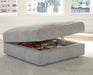 Aslan Court Ottoman With Storage - alternate view 5