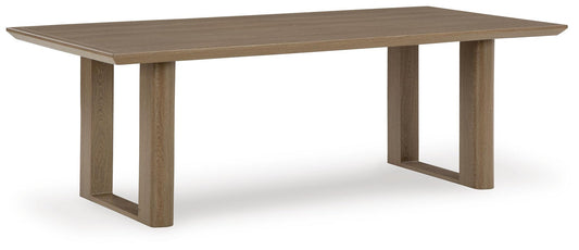 Serene Bay RECT Dining Table w/UMB OPT - alternate view 2