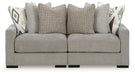 Aslan Court 2-Piece Loveseat Sectional - alternate view 2