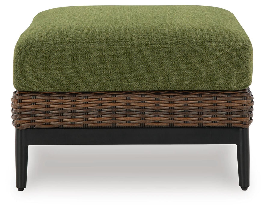 Horizon Hall Ottoman with Cushion - alternate view 3