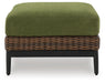 Horizon Hall Ottoman with Cushion - alternate view 3