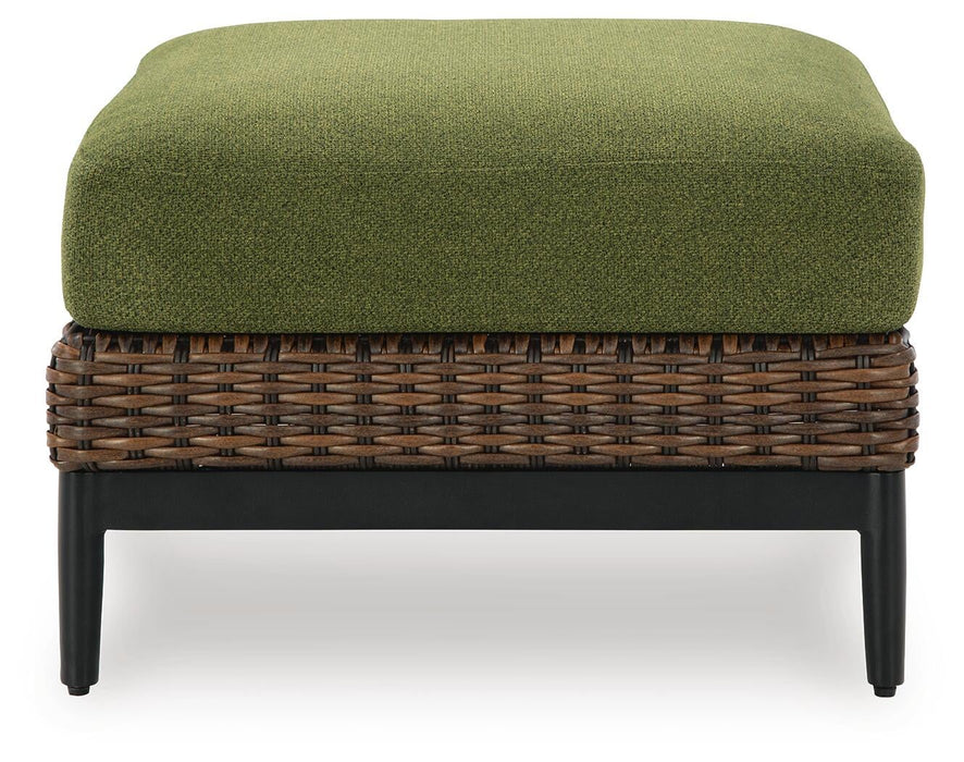 Horizon Hall Ottoman with Cushion - alternate view 4