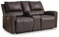 Boxmere DBL REC PWR Loveseat w/Console - alternate view 2