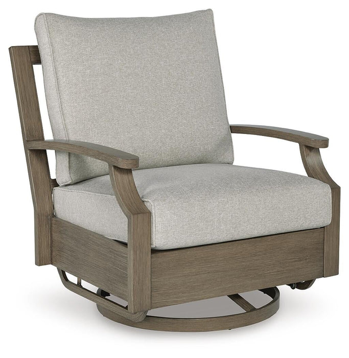 Rainier Ranch Swivel Glider Chair w/Cushion - alternate view 3