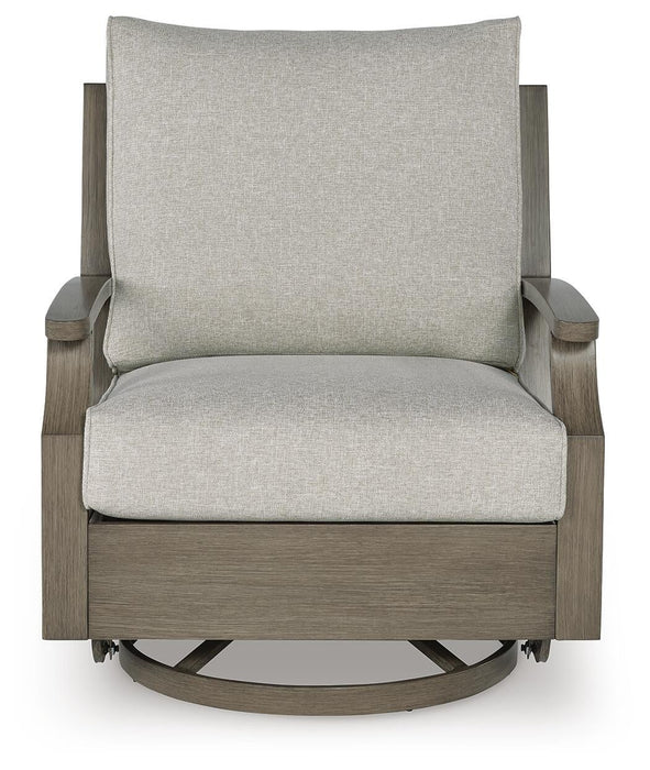 Rainier Ranch Swivel Glider Chair w/Cushion - alternate view 4