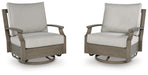 Rainier Ranch Swivel Glider Chair w/Cushion - alternate view 2