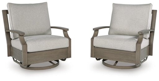 Rainier Ranch Swivel Glider Chair w/Cushion - alternate view 2