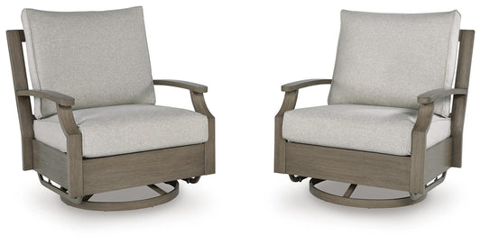 Rainier Ranch Swivel Glider Chair w/Cushion - alternate view 2
