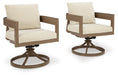 Serene Bay Swivel Chair w/Cushion (2/CN) - alternate view 2