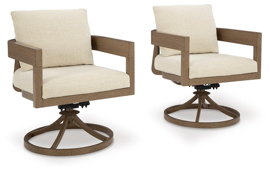 Serene Bay Swivel Chair w/Cushion (2/CN) - alternate view 2