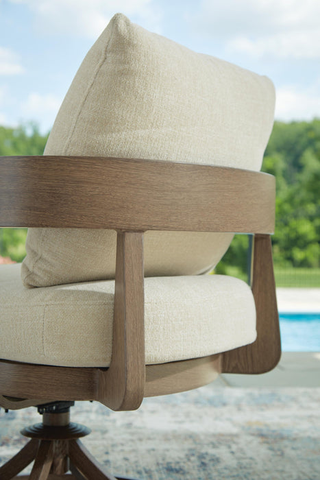 Serene Bay Swivel Chair w/Cushion (2/CN) - alternate view 7