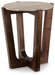 Tanidore Round End Table - alternate view 2
