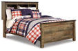 Trinell Full Bookcase Panel Bed - alternate view 2
