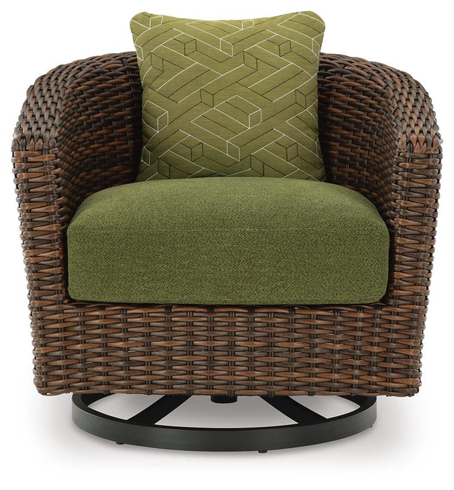 Horizon Hall Swivel Lounge w/ Cushion - alternate view 4
