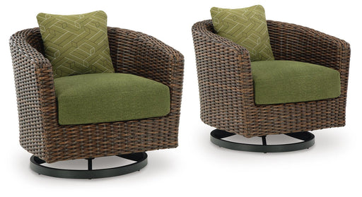 Horizon Hall Swivel Lounge w/ Cushion - alternate view 2
