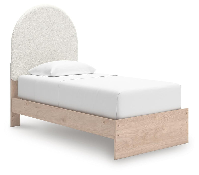 Arloster Twin Upholstered Panel Bed - alternate view 2