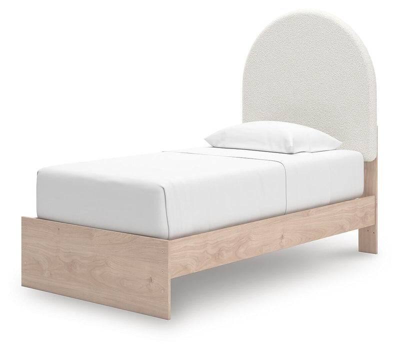 Arloster Twin Upholstered Panel Bed - alternate view 3