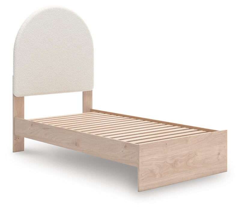 Arloster Twin Upholstered Panel Bed - alternate view 4