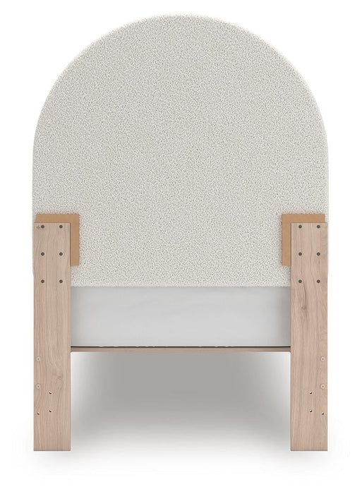Arloster Twin Upholstered Panel Bed - alternate view 6