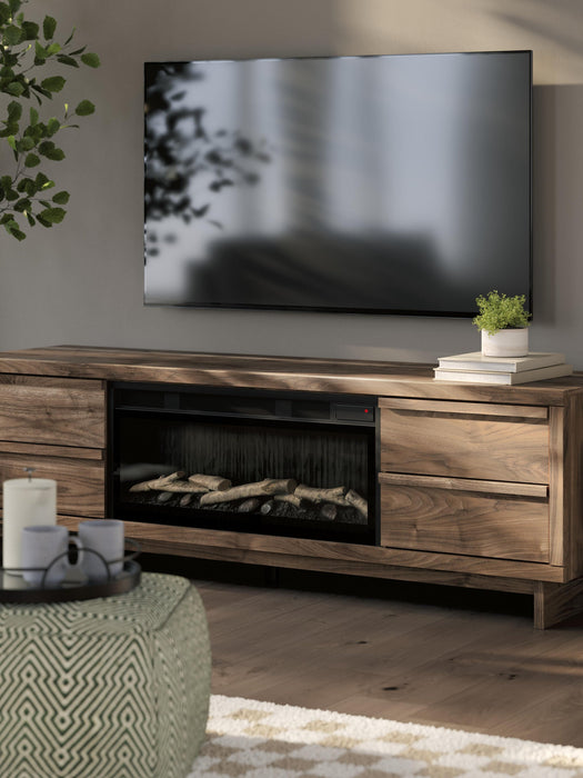 Zadilyn 72" TV Stand with Electric Fireplace - alternate view 6