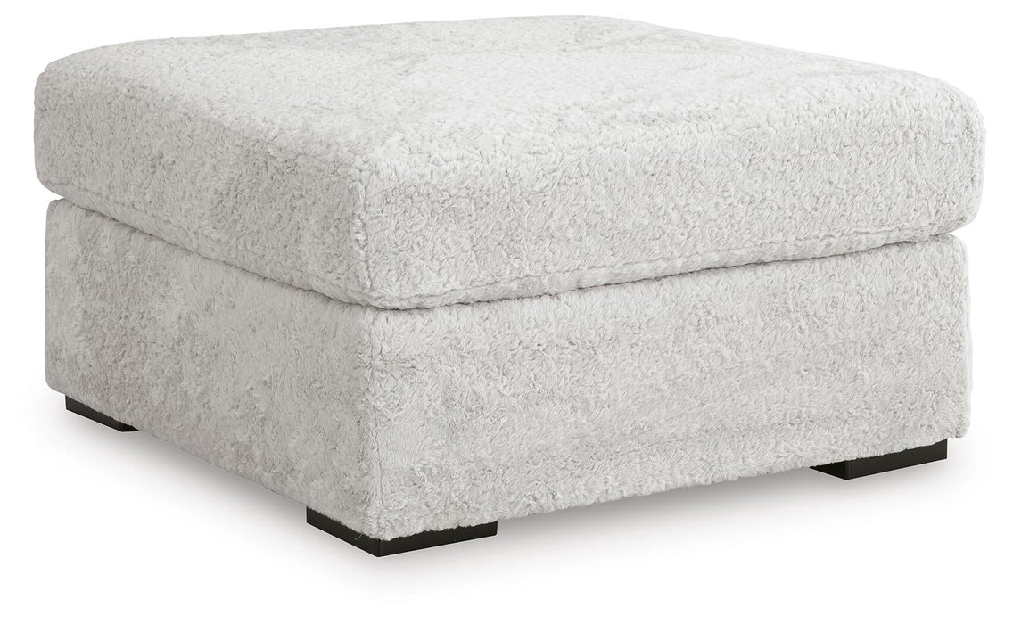 Cuddle Plush Oversized Accent Ottoman - alternate view 2