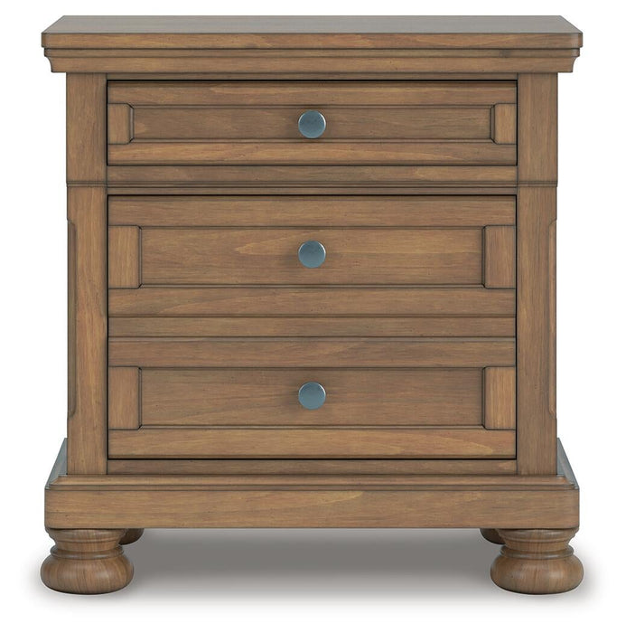 Feddinger Two Drawer Night Stand - alternate view 4