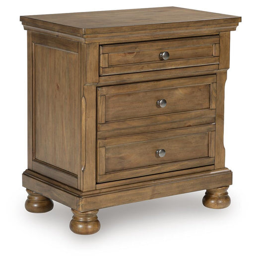 Feddinger Two Drawer Night Stand - alternate view 2
