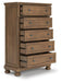 Feddinger Five Drawer Chest