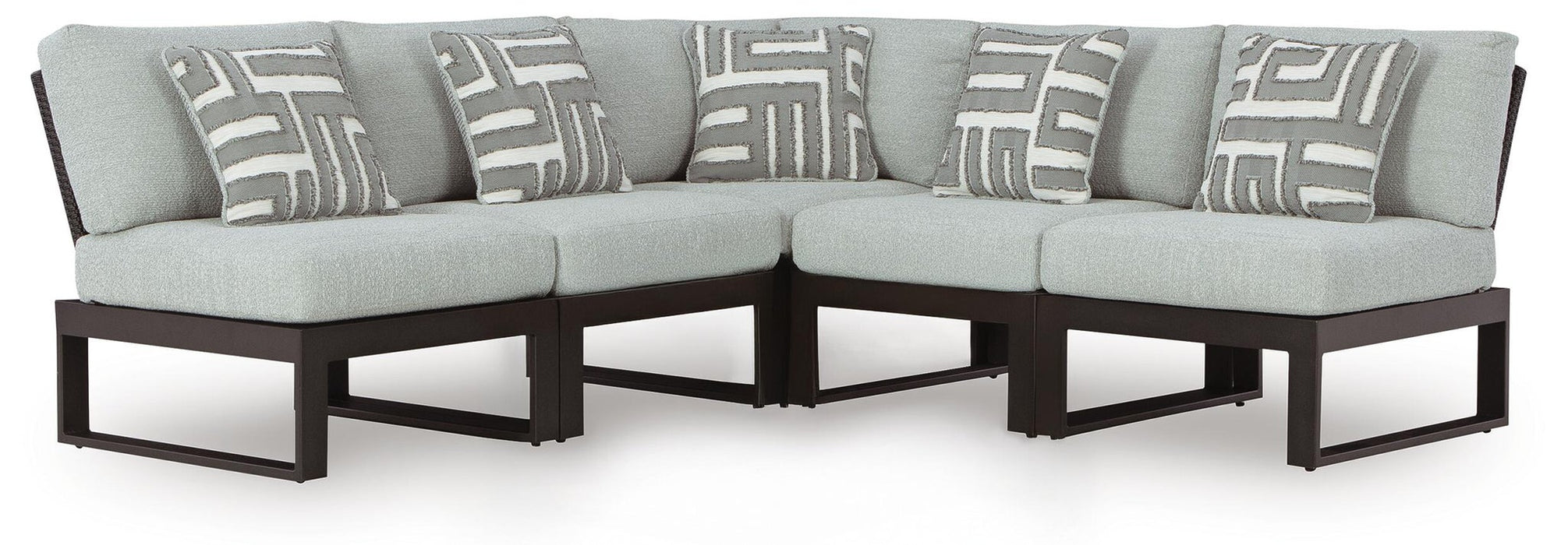 Beachloft 5-Piece Outdoor Sectional - alternate view 2