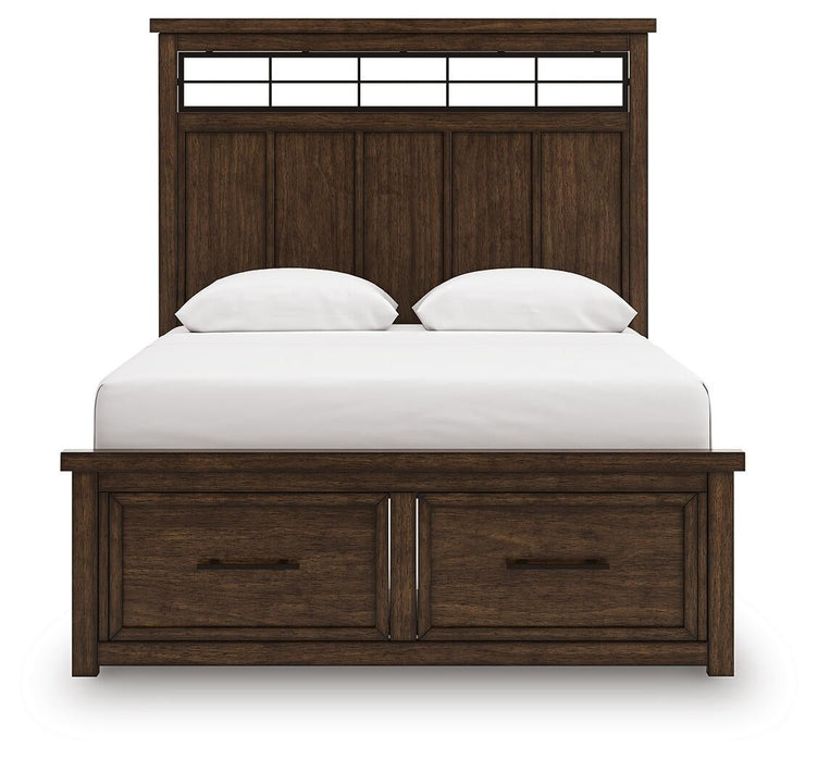 Taffenbrook Queen Panel Storage Bed - alternate view 6