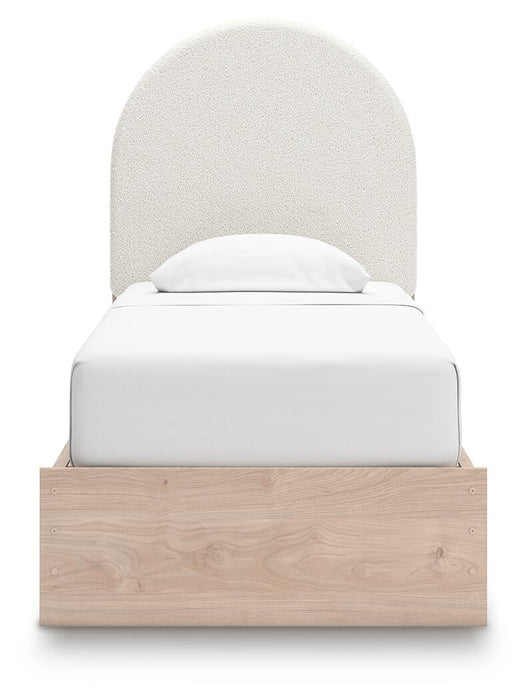 Arloster Twin Upholstered Panel Bed with Storage - alternate view 6
