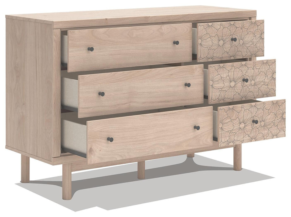 Arloster Six Drawer Dresser - alternate view 4