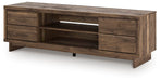 Zadilyn XL TV Stand w/Fireplace Option - alternate view 3