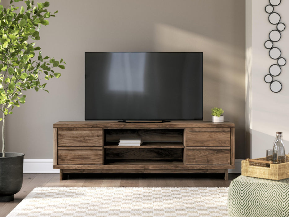 Zadilyn XL TV Stand w/Fireplace Option - alternate view 8