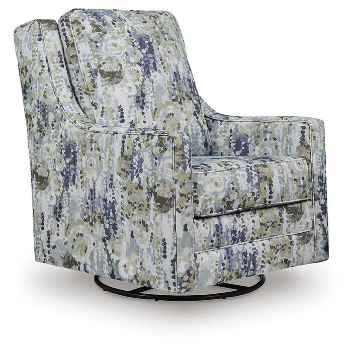 Dustinford Swivel Glider Accent Chair - alternate view 2
