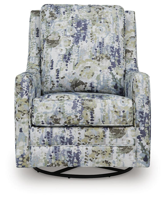 Dustinford Swivel Glider Accent Chair - alternate view 3