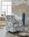 Dustinford Swivel Glider Accent Chair