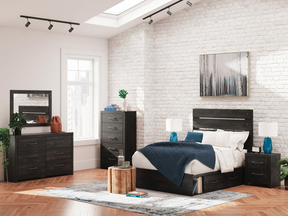 Hollivern Two Drawer Night Stand - alternate view 9