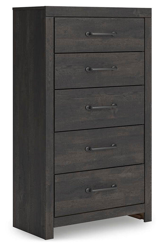 Hollivern Five Drawer Chest - alternate view 2