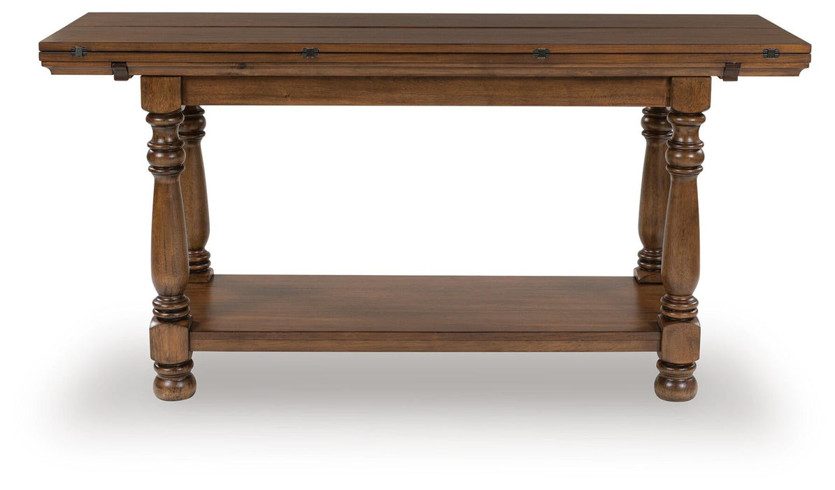 Sturlayne Flip Top Sofa Table - alternate view 4