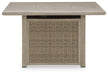 Cliff Trails Square Fire Pit Table - alternate view 4