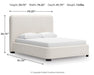 Brintstreet Queen Upholstered Bed - alternate view 9