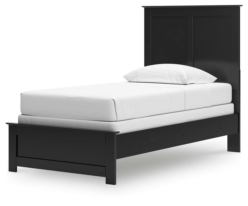 Maribel Twin Panel Bed - alternate view 4