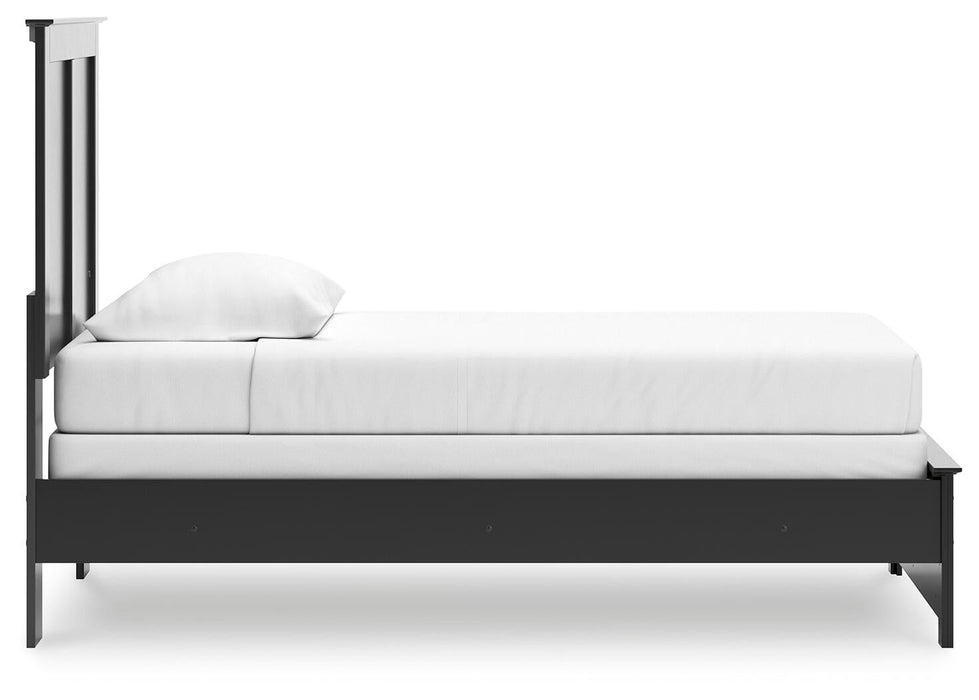 Maribel Twin Panel Bed - alternate view 8