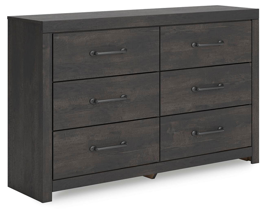 Hollivern Six Drawer Dresser - alternate view 2